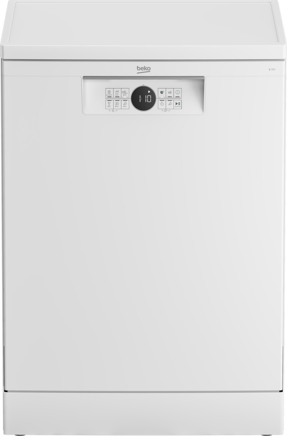 Lave-vaisselle pose libre Beko BDFN26441W bPRO 500 – 14 couverts, SelfDry, Blanc