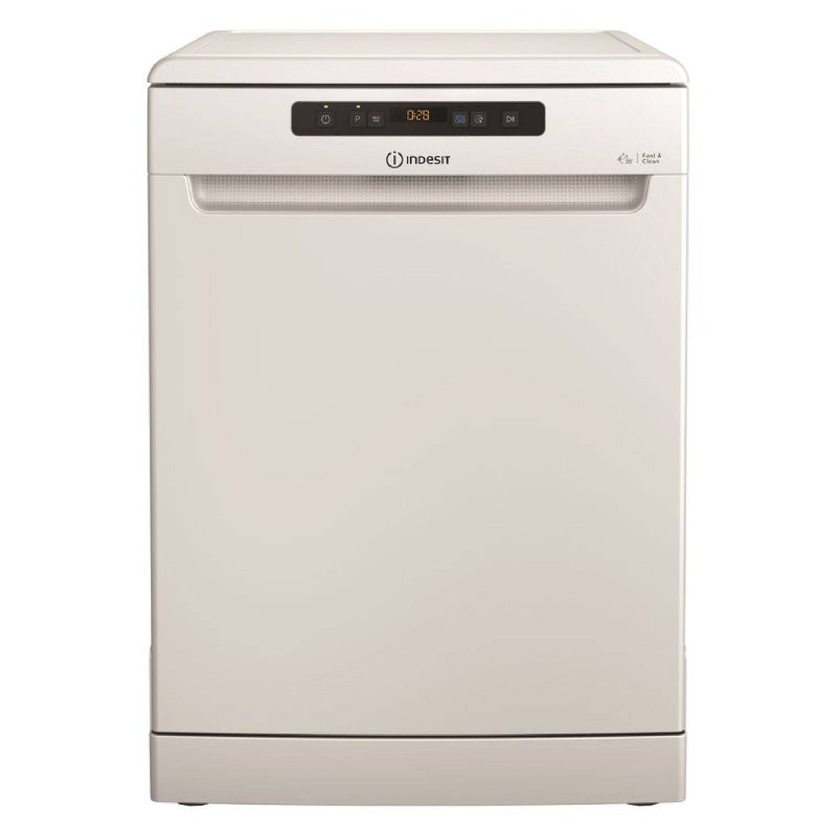 Lave-vaisselle pose libre Indesit IN2FC14BN70W – 14 couverts, programme Good Night, Blanc